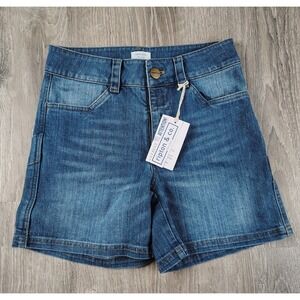 Ripton & Co Women's Shop Jorts Size 26 Blue Carpenter Hoop W150 Denim NWT